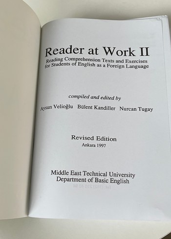 Reader at Work II - Orta Doğu Teknik Üniversitesi - Görsel 3