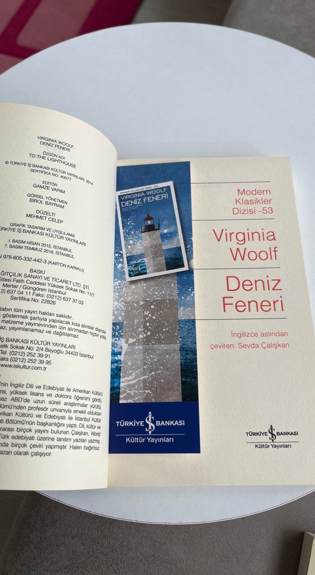Virginia Woolf - Deniz Feneri Romanı - Görsel 3