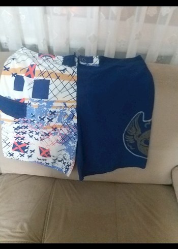 PIERRE CARDIN Renkli Bohem Erkek Mayo Şortları 2 adet - Görsel 5