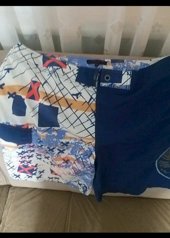 PIERRE CARDIN Renkli Bohem Erkek Mayo Şortları 2 adet - Görsel 7