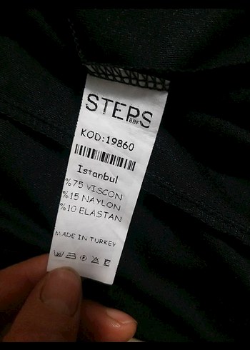 Dantel Detaylı Siyah Minii Kadın Elbise - Görsel 6