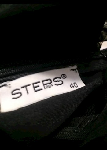 Dantel Detaylı Siyah Minii Kadın Elbise - Görsel 7