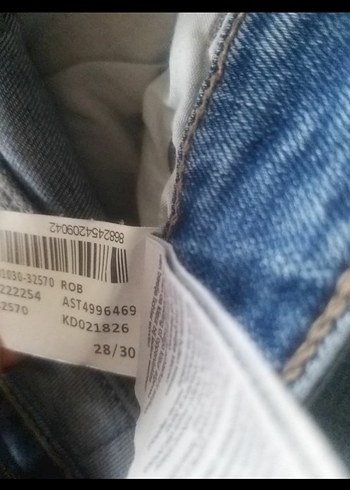 ERKEK MAVI SLIM KOT - Görsel 6