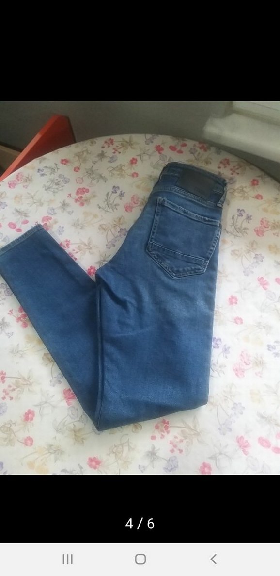 ERKEK MAVI SLIM KOT - Görsel 3