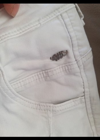 MAVI MARKABeyaz Kadın Boyfriend Denim Pantolon - Görsel 4