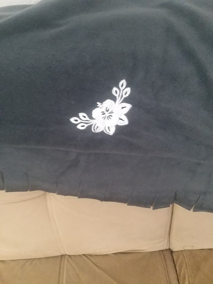 Gri Nakışlı Koyu Renkli polar etol - Görsel 4