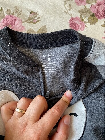 Carters 8 yaş ayaklı uyum tulumu