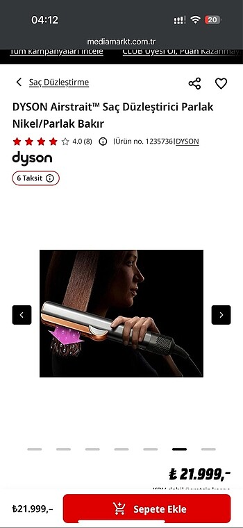 Beden Dyson Airstrait