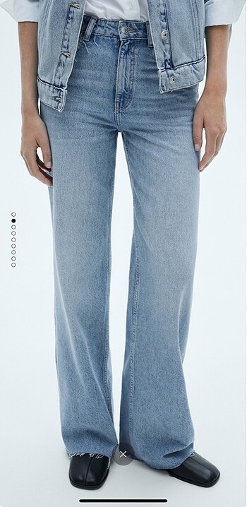 Mango Wide Leg Jean