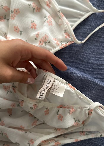 s Beden Askılı Bohem Midi Elbise