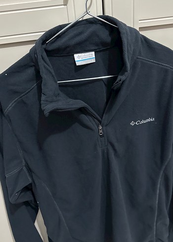 ORİJİNAL Erkek Siyah Fermuarlı Polar Sweatshirt - Görsel 7