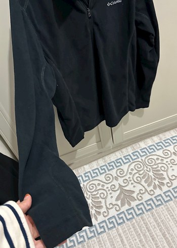 ORİJİNAL Erkek Siyah Fermuarlı Polar Sweatshirt - Görsel 4