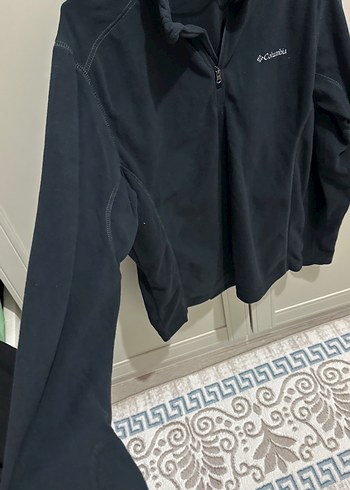 ORİJİNAL Erkek Siyah Fermuarlı Polar Sweatshirt - Görsel 3