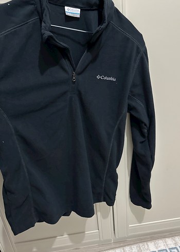 ORİJİNAL Erkek Siyah Fermuarlı Polar Sweatshirt - Görsel 6