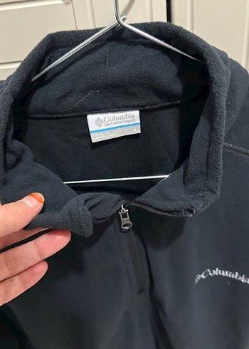 Columbia Siyah Fermuarlı Erkek Sweatshirt YEPYENİ - Görsel 2