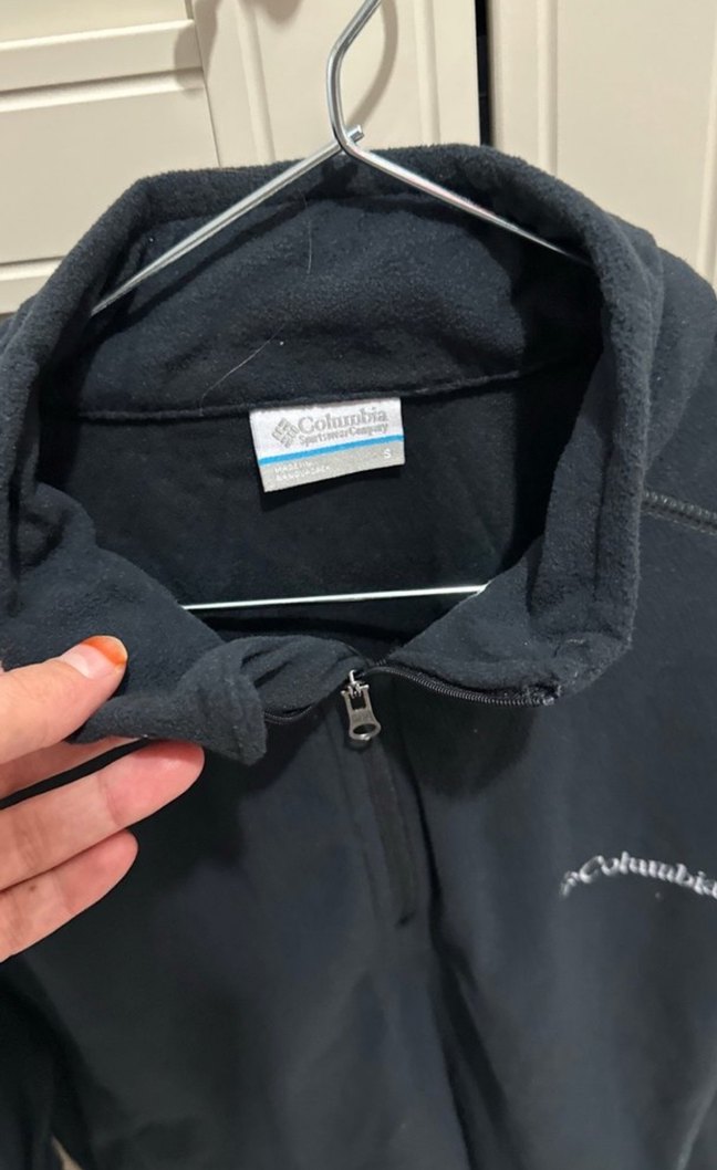 Columbia Siyah Fermuarlı Erkek Sweatshirt YEPYENİ - Görsel 2