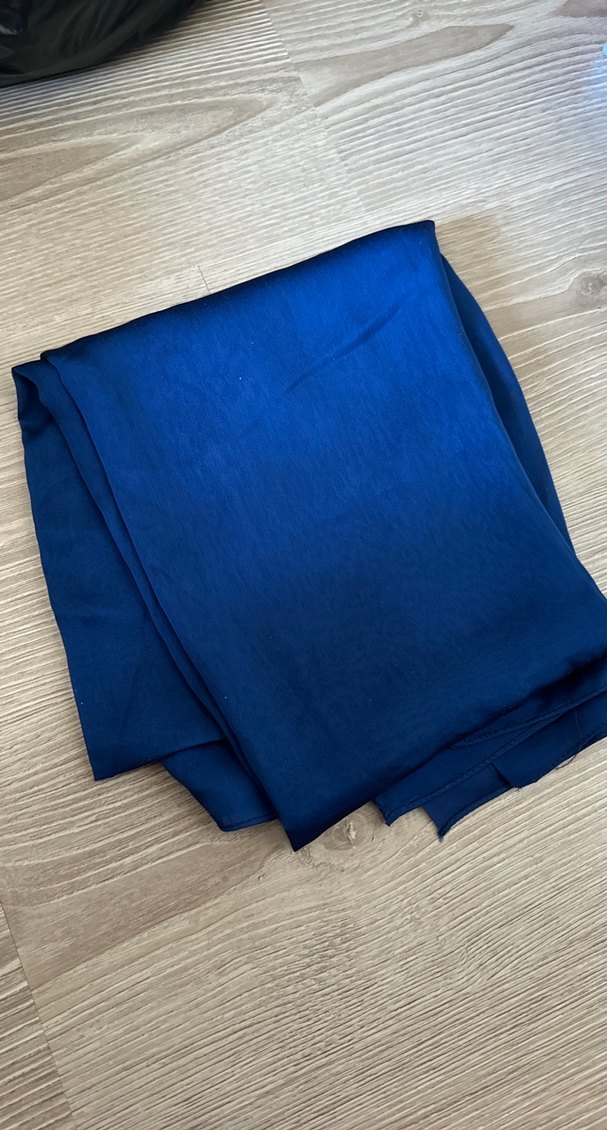 ABİYE ŞALA UYGUN Kadın Drapeli Lacivert Sargı - Görsel 5