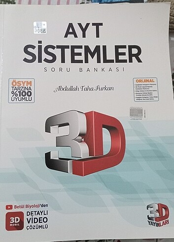 3d Ayt Sistemler biyoloji