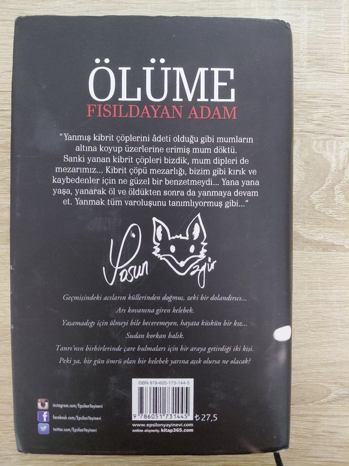 Ölüme Fısıldayan Adam - Büşra Yılmaz - Görsel 3