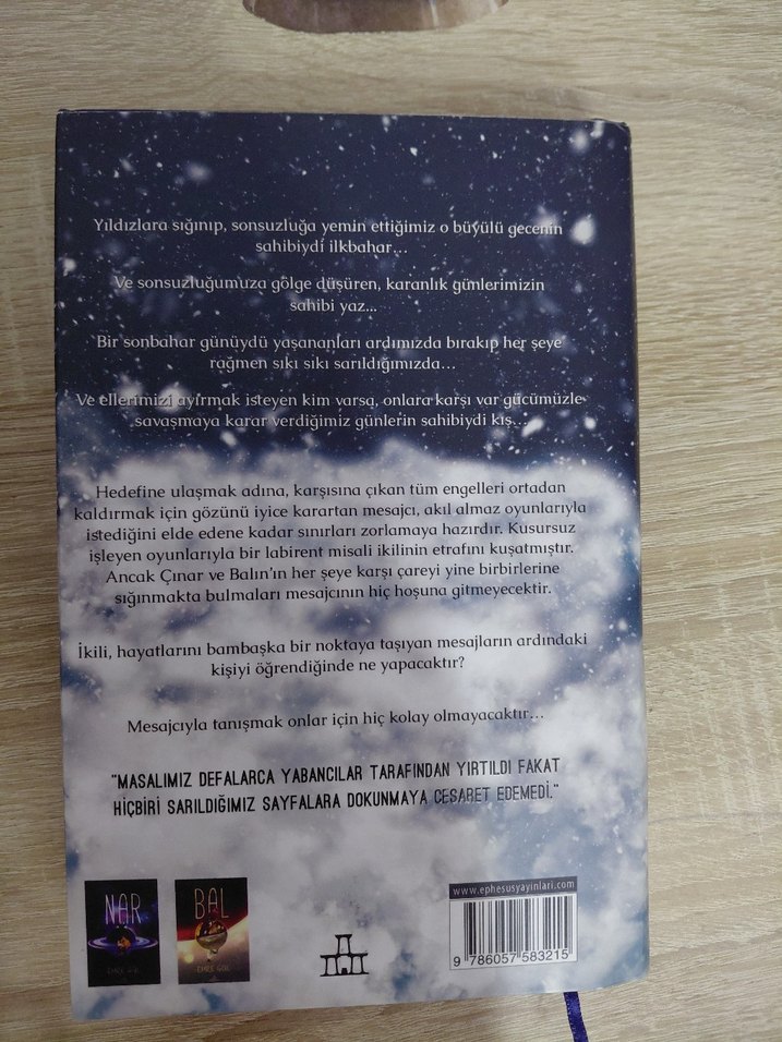 Emre Gül Nar Bal Kar kitap - Görsel 4