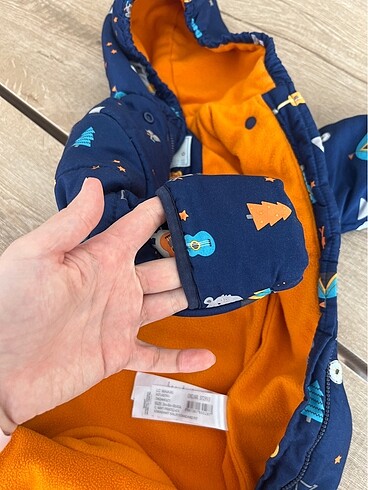 6 Ay Beden lacivert Renk Astronot Tulum 3/6 ay