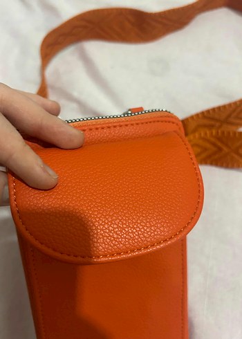 Parlak Turuncu çanta - Görsel 2