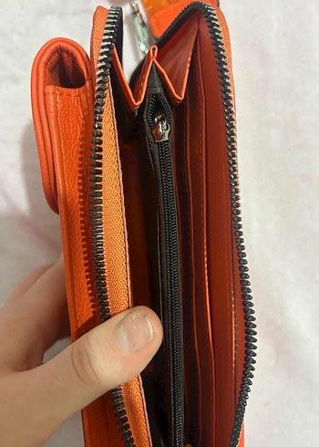 Parlak Turuncu çanta - Görsel 3