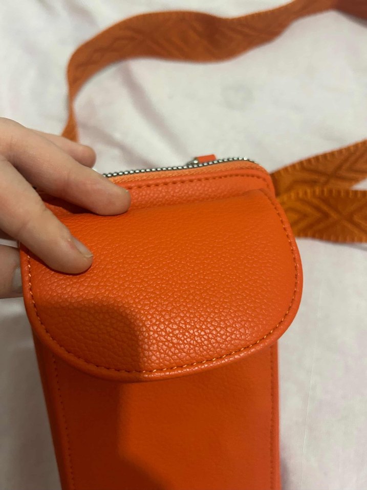 Parlak Turuncu çanta - Görsel 2