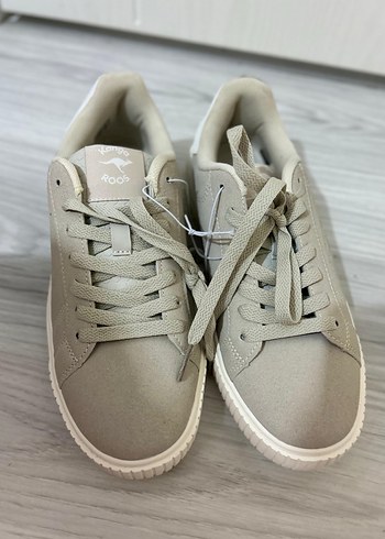 Gri Platform Topuklu Kadın Spor Ayakkabı - Görsel 13