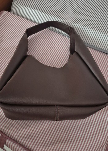 Beden Kahverengi Deri Minimalist Kadın Çanta