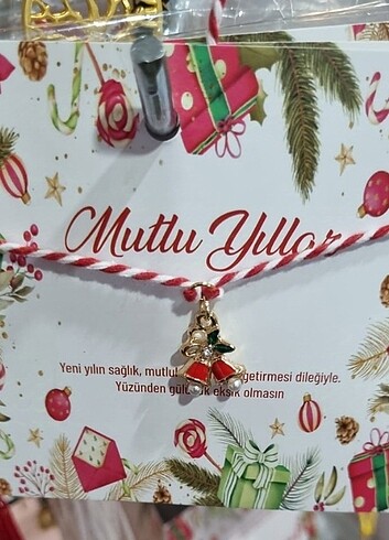  Beden Yeni Yıl Noel Uygun Fiyatlı Çeşitli Hediyelik Bileklikler