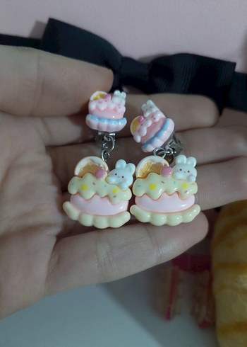 Y2k tarzı küpeler - Görsel 3