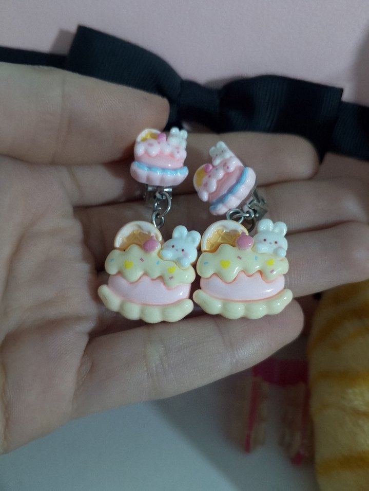 Y2k tarzı küpeler - Görsel 3