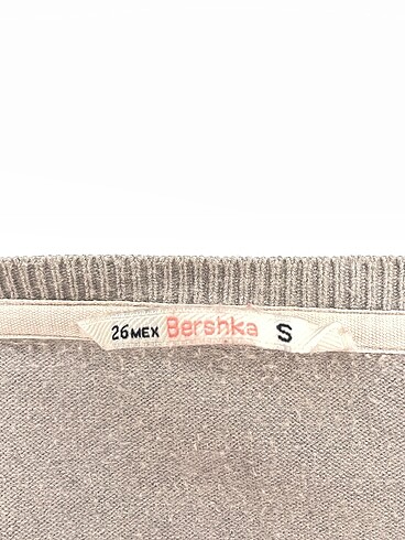 s Beden gri Renk Bershka Hırka %70 İndirimli.