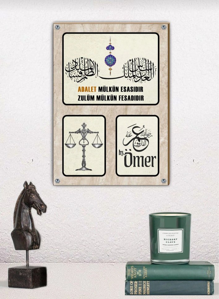 Avukatlara Özel Metal Tablo(20×30) - Görsel 3