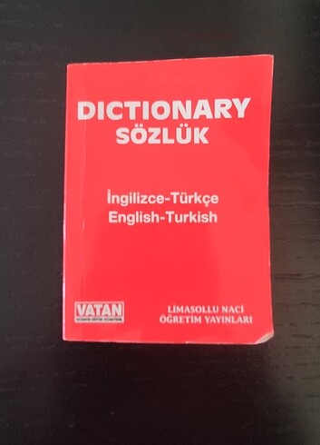 sözlük ingilizce -turkce