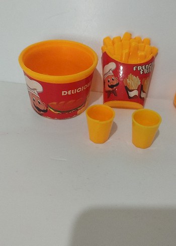 Mini Oyuncak Yemek Seti - Görsel 7