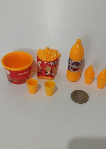 Mini Oyuncak Yemek Seti - Görsel 8