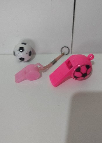 Renkli Futbol Topu Figürlü Düdük - Görsel 2