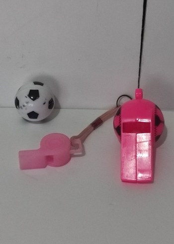 Renkli Futbol Topu Figürlü Düdük - Görsel 6