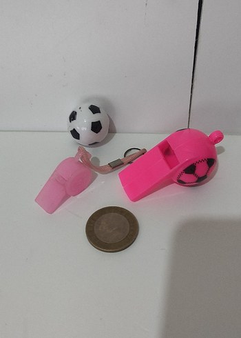 Renkli Futbol Topu Figürlü Düdük - Görsel 7