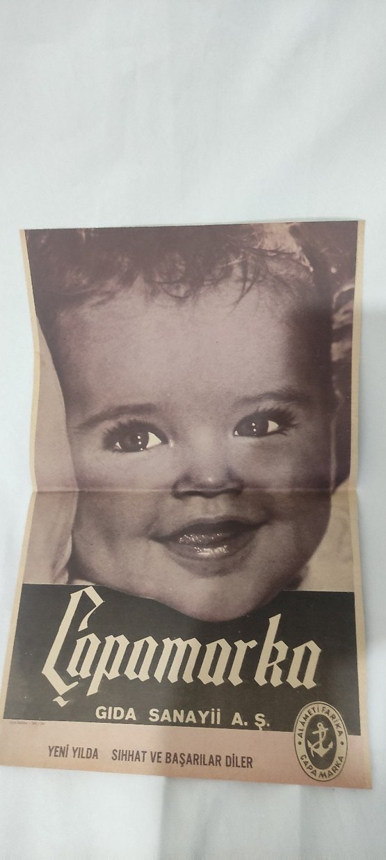 Capamarka Gıda Sanayi 1950-1960 lardan cercevelik - Görsel 3