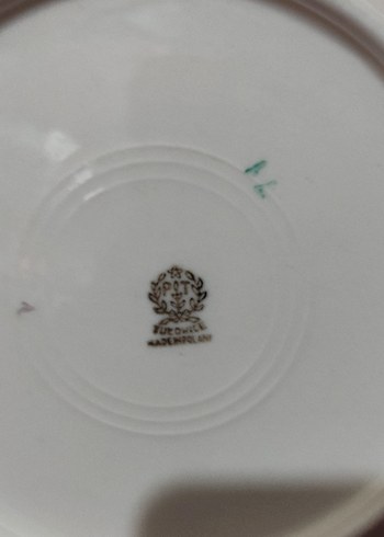 wawel Polonya porselen tabak 1960 li yıllardan - Görsel 5