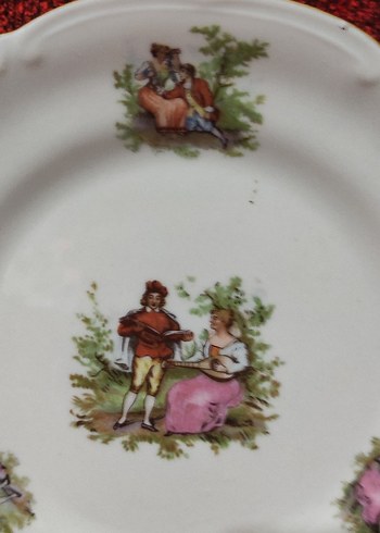 wawel Polonya porselen tabak 1960 li yıllardan - Görsel 2