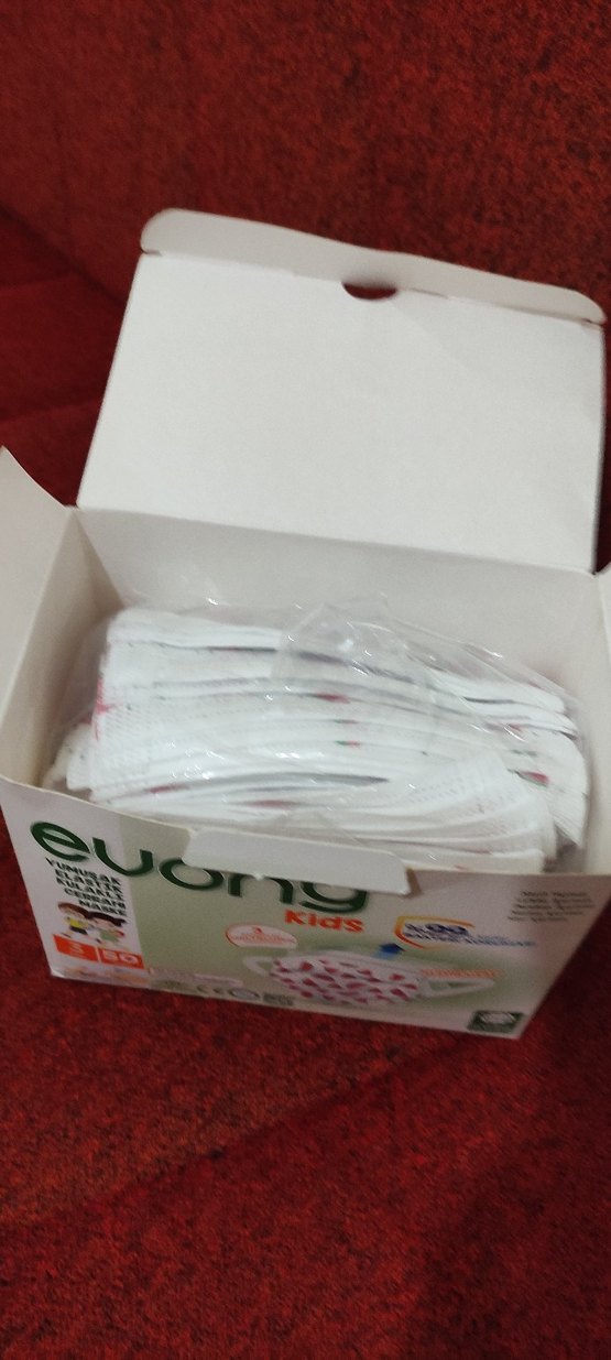 Evony Kids Yumuşak Elastik Kulaklı Cerrahi Maske - Görsel 3