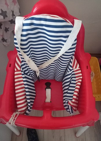 Kırmızı Çocuk Mama Sandalyesi - Görsel 2