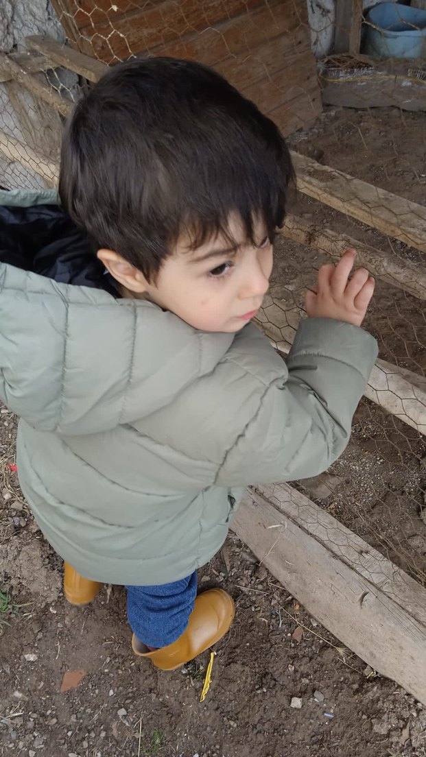 Yeşil Erkek Çocuk Şişme Mont - Görsel 2