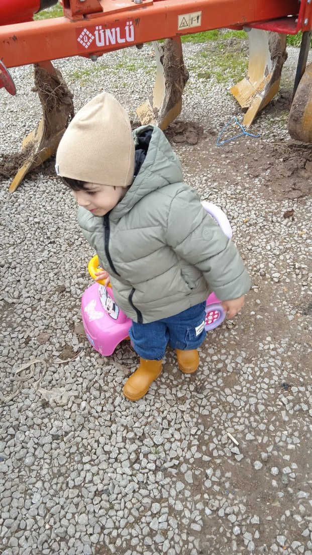 Yeşil Erkek Çocuk Şişme Mont - Görsel 5