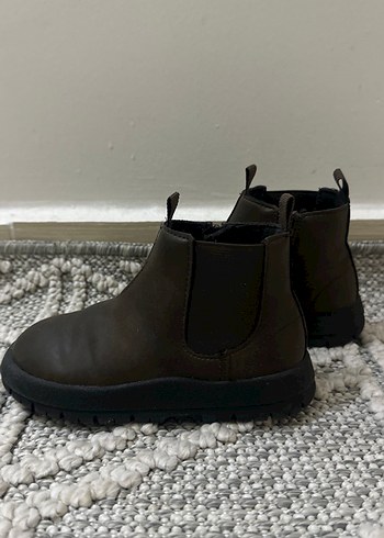 Kahverengi Deri Erkek Çocuk Botu - Görsel 2