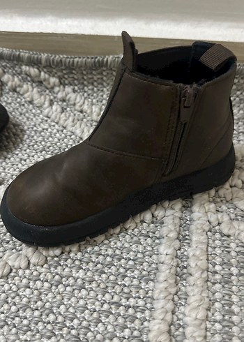 Kahverengi Deri Erkek Çocuk Botu - Görsel 4